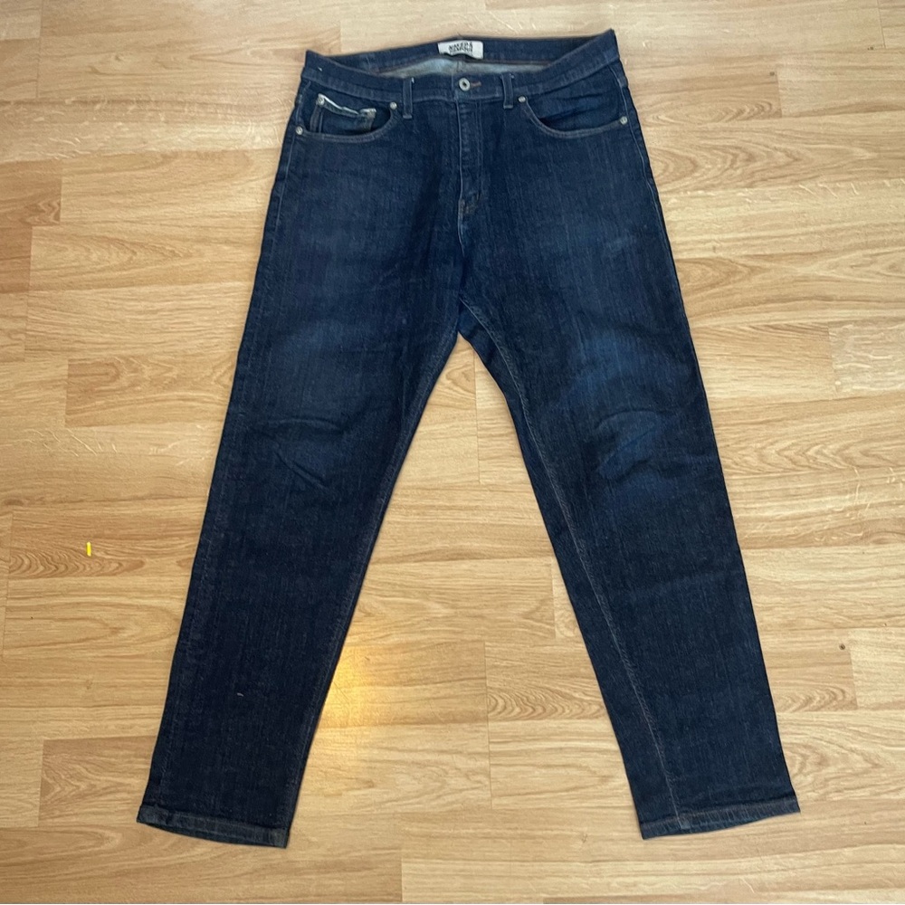 Men's 36 Naked and Famous Denim Dark Wash Jeans
